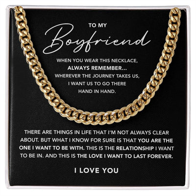 Boyfriend Cuban Chain Necklace