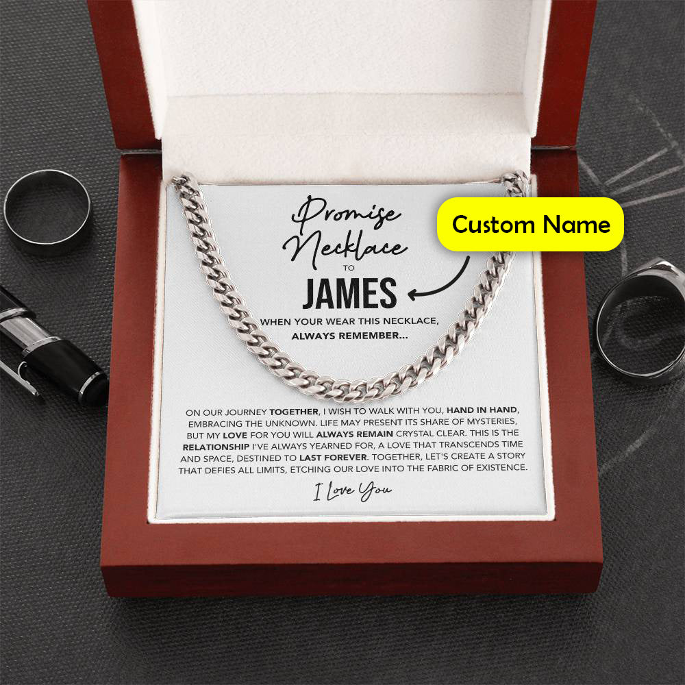 Promise Neklace for him