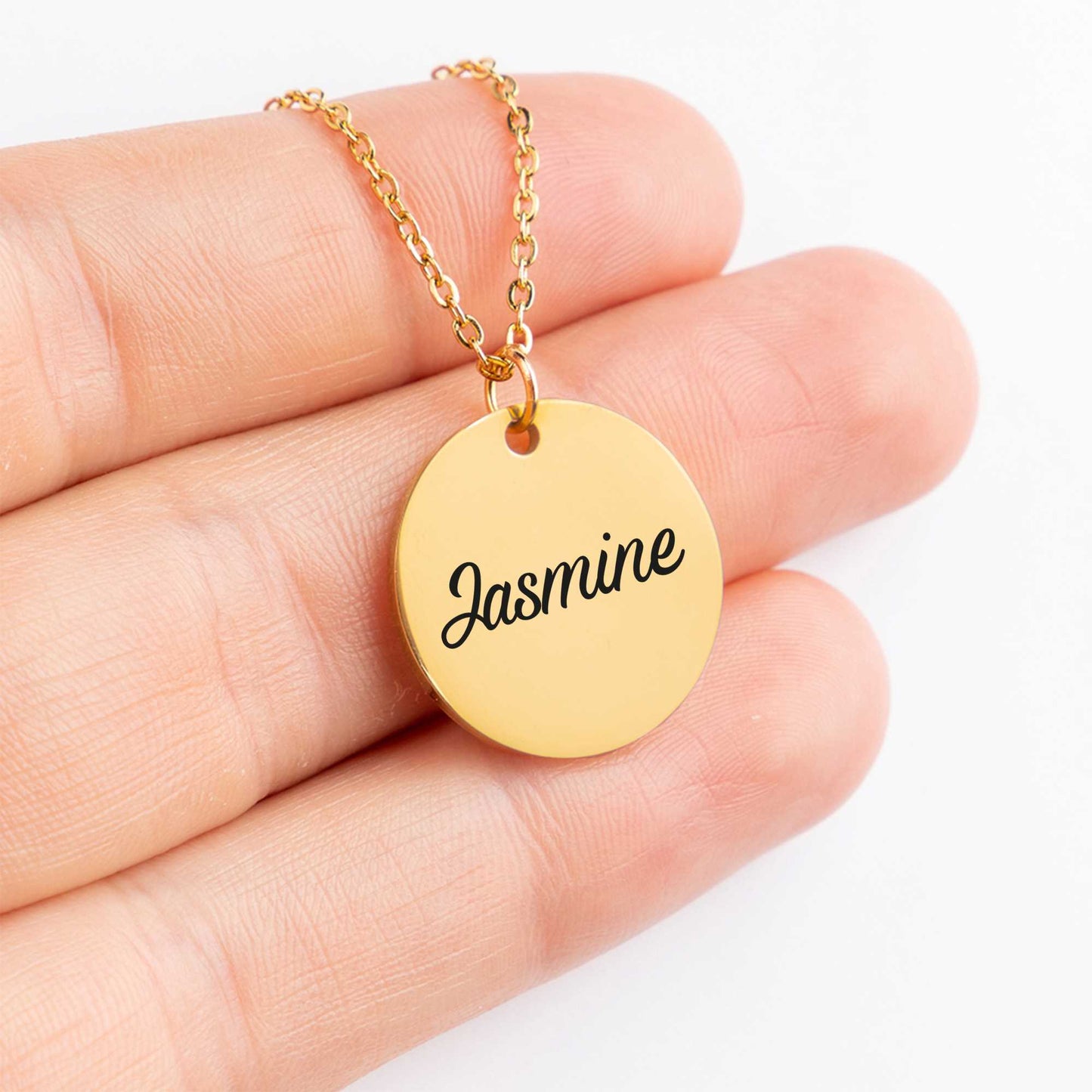 To My Daughter Gift From Dad - Disc Necklace