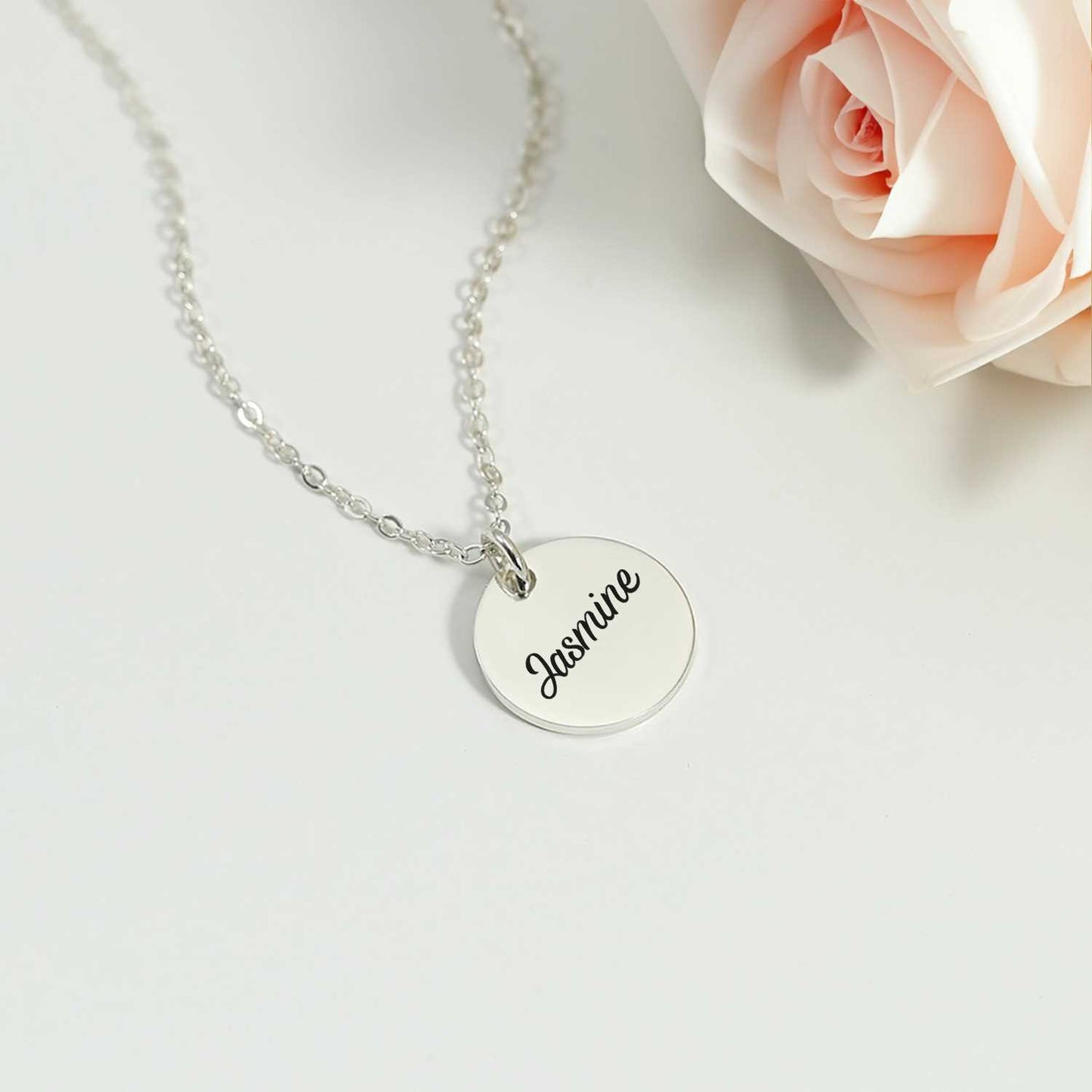 To My Daughter Gift From Dad - Disc Necklace