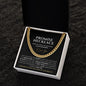 Boyfriend Gift, Promise Necklace - You Mean The World To Me