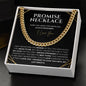 Boyfriend Gift, Promise Necklace - Until My Last Breath