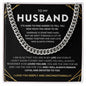 Husband Necklace - OUR LOVE WAS ALWAYS STRONG