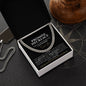 Boyfriend Gift, Promise Necklace - You Mean The World To Me