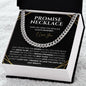 Boyfriend Gift, Promise Necklace - Until My Last Breath