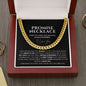Boyfriend Gift, Promise Necklace - You Mean The World To Me