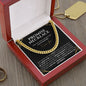 Boyfriend Gift, Promise Necklace - Until My Last Breath