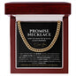 Boyfriend Gift, Promise Necklace - You Mean The World To Me