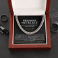 Boyfriend Gift, Promise Necklace - You Mean The World To Me