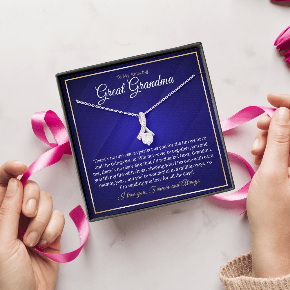 To My Great Grandma - Your Wonderful - Alluring Necklace