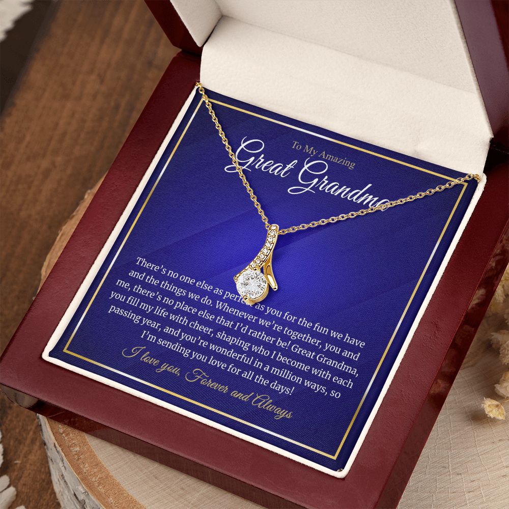 To My Great Grandma - Your Wonderful - Alluring Necklace