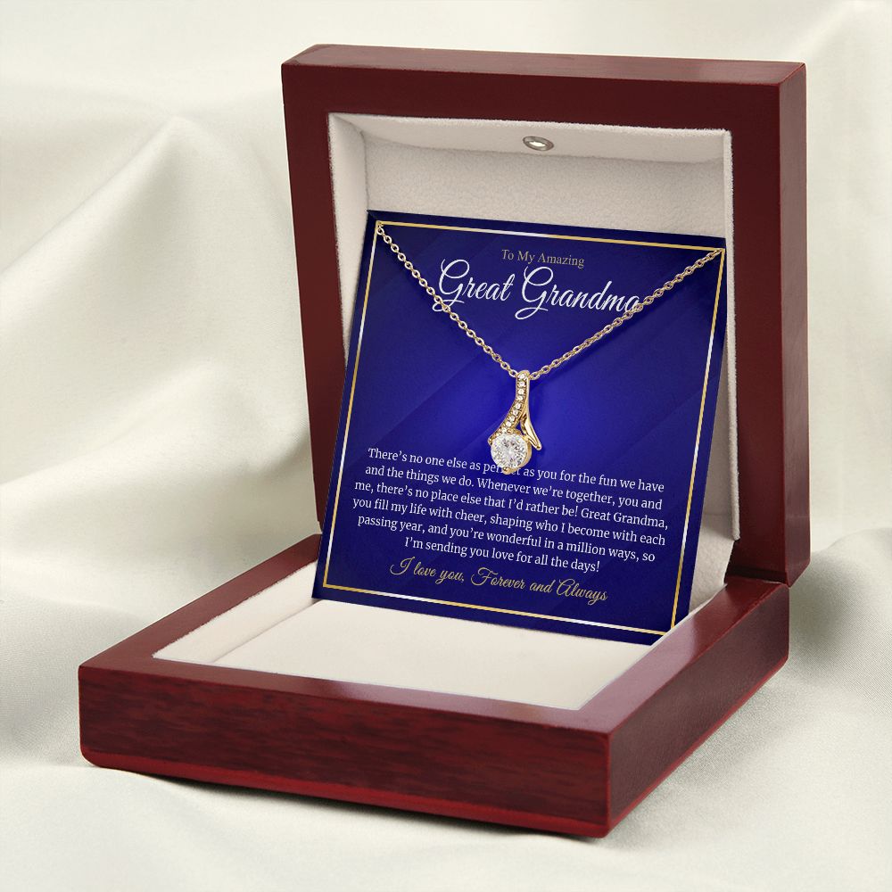 To My Great Grandma - Your Wonderful - Alluring Necklace