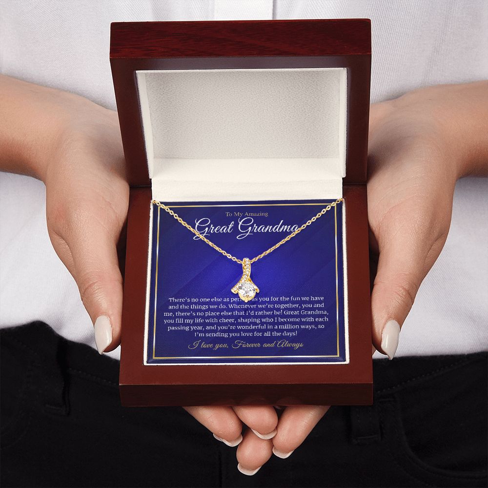 To My Great Grandma - Your Wonderful - Alluring Necklace
