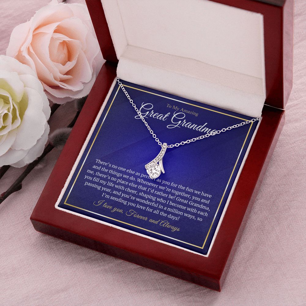 To My Great Grandma - Your Wonderful - Alluring Necklace