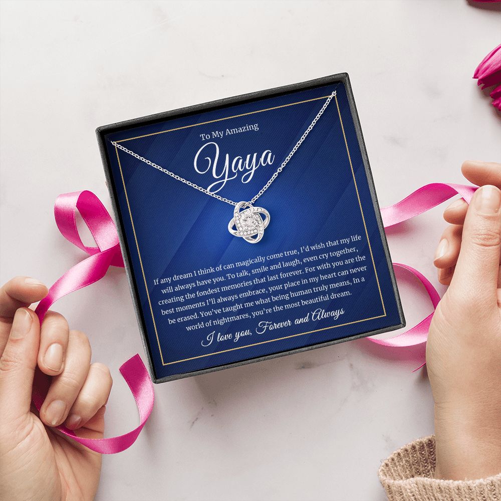 To My Yaya - Forever With You - Necklace