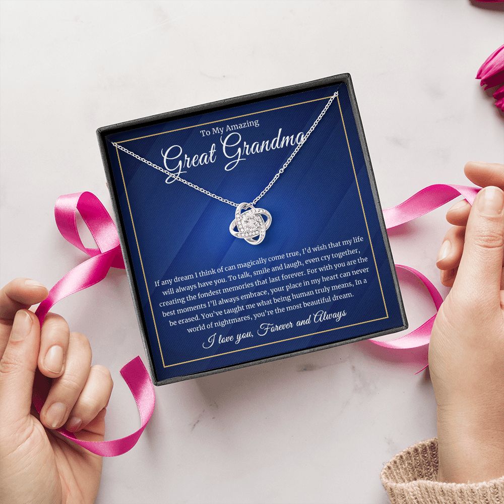 To My Great Grandma - Forever With You - Necklace