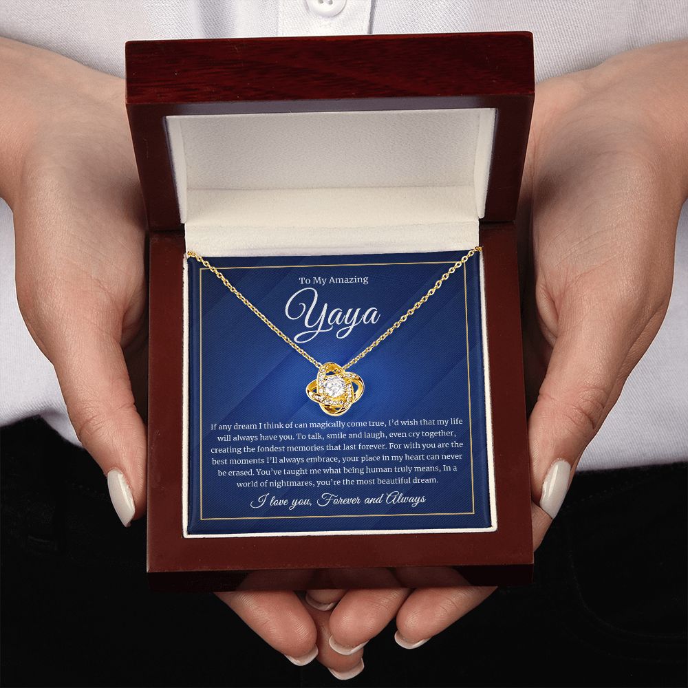 To My Yaya - Forever With You - Necklace