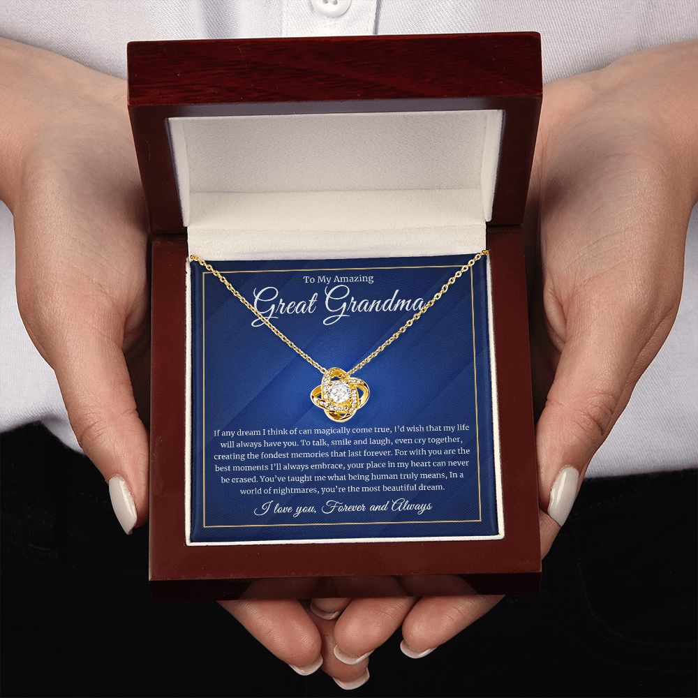 To My Great Grandma - Forever With You - Necklace