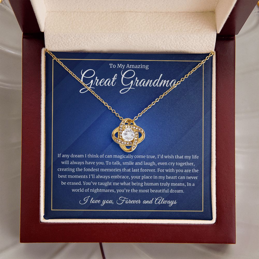 To My Great Grandma - Forever With You - Necklace