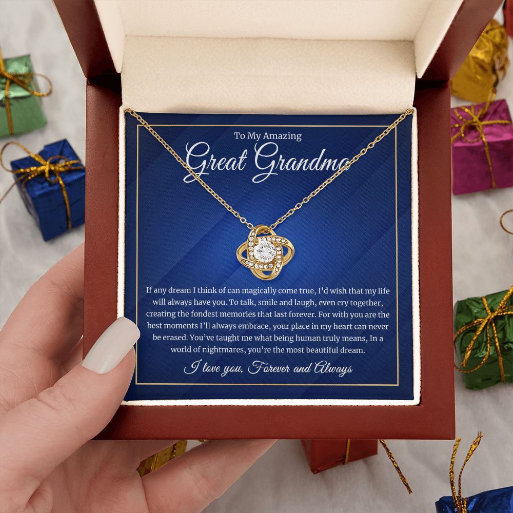To My Great Grandma - Forever With You - Necklace