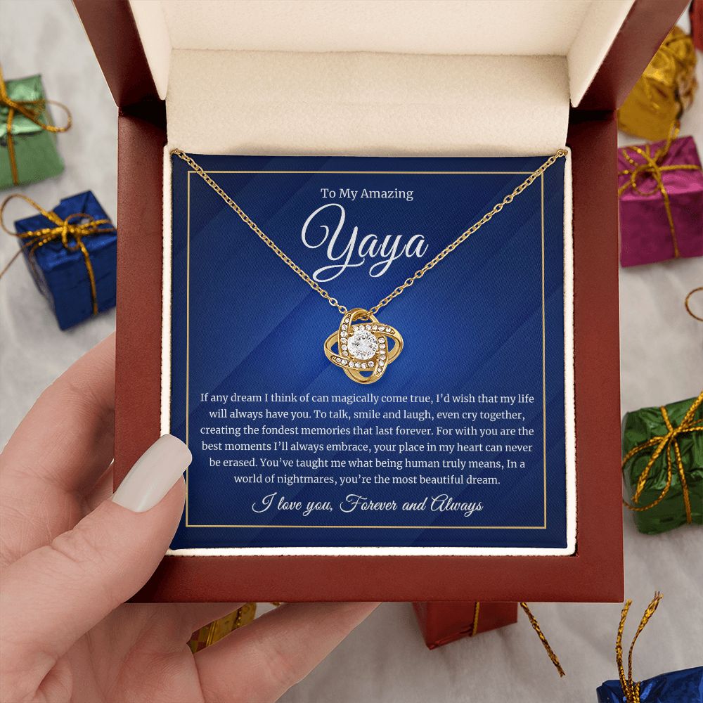To My Yaya - Forever With You - Necklace