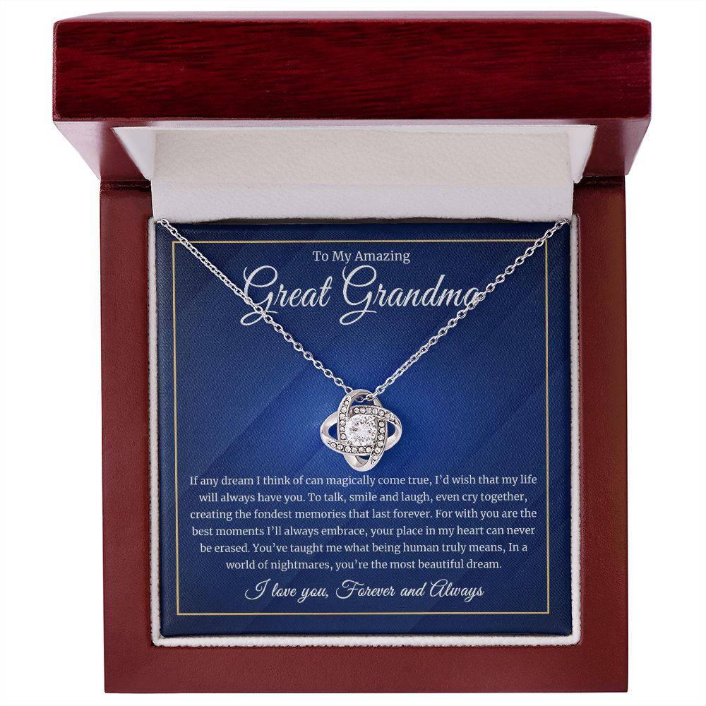 To My Great Grandma - Forever With You - Necklace
