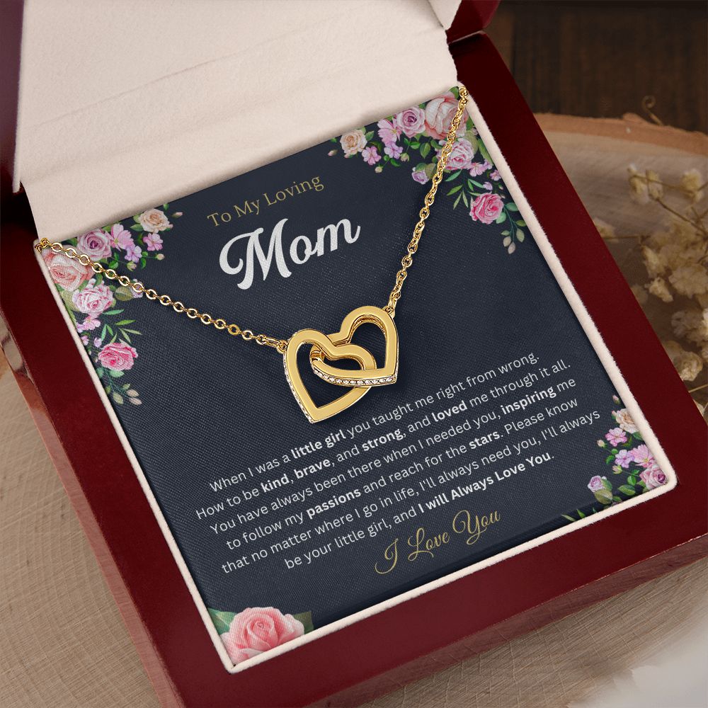 To my mom from Daughter - Interlocking Hearts