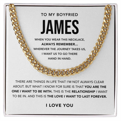 Boyfriend Cuban Chain Necklace