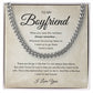 Boyfriend Necklace - Cuban Link Chain - Beije