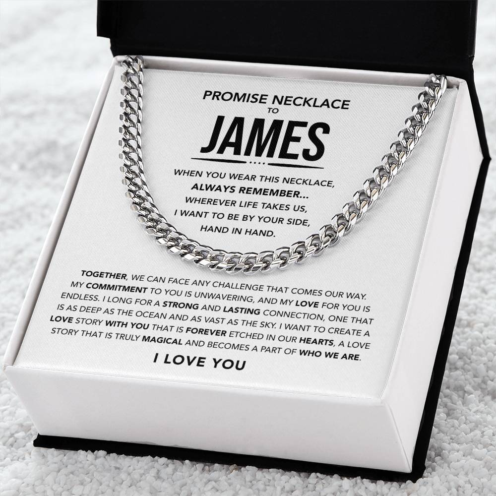 Promise Necklace for Him