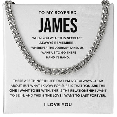 Boyfriend Cuban Chain Necklace