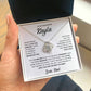 To My Daughter Necklace - Love Knot - Custom Name