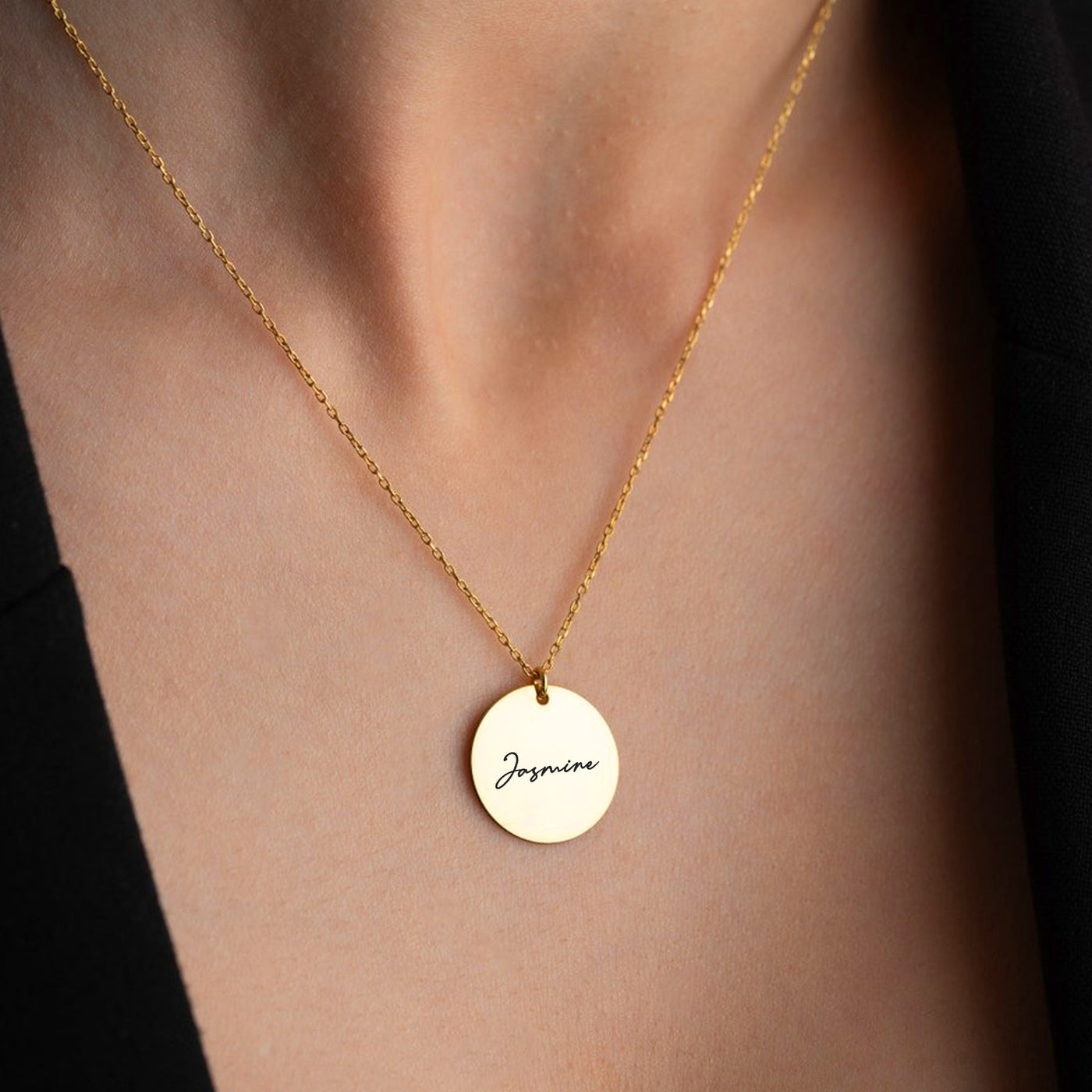 Disc Necklace to my Mom
