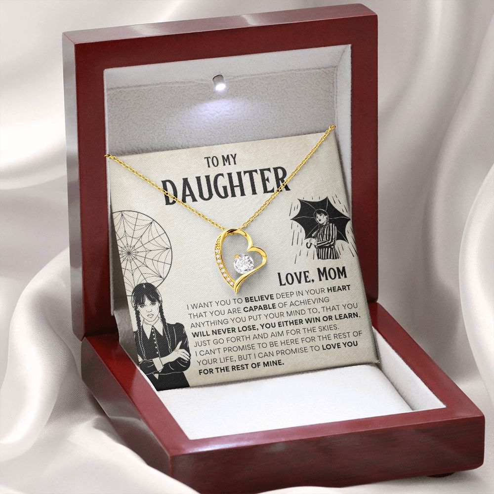 To My Daughter, from Mom - Wednesday - Forever Love