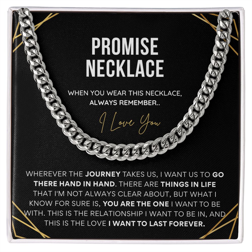 Promise gift to boyfriend hotsell