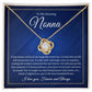 To My Nonna - Forever with You - Love Knot Necklace