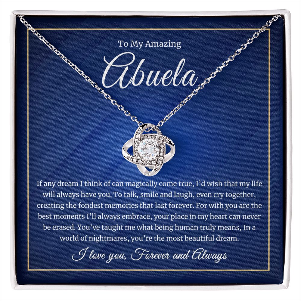 To My Abuela - Forever With You - Necklace