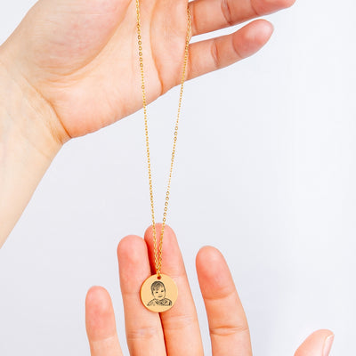 Forever Love - Baby Fingerprint Necklace