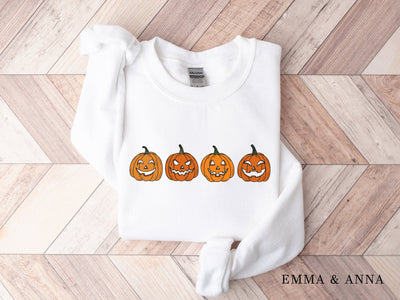Pumpkin Sweatshirt, jack-o-lantern halloween
